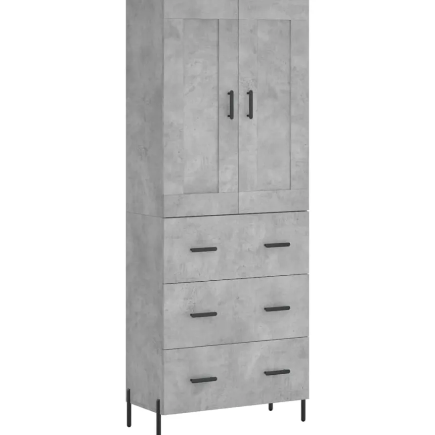 Kaappi tekninen puu, 69,5x34x180 cm, eri värejä ja malleja (31655)
