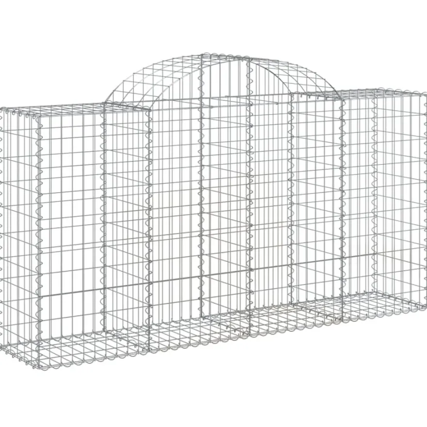 Kaarevat kivikorit, galv.teräs, eri kokoja ja pakkauskokoja