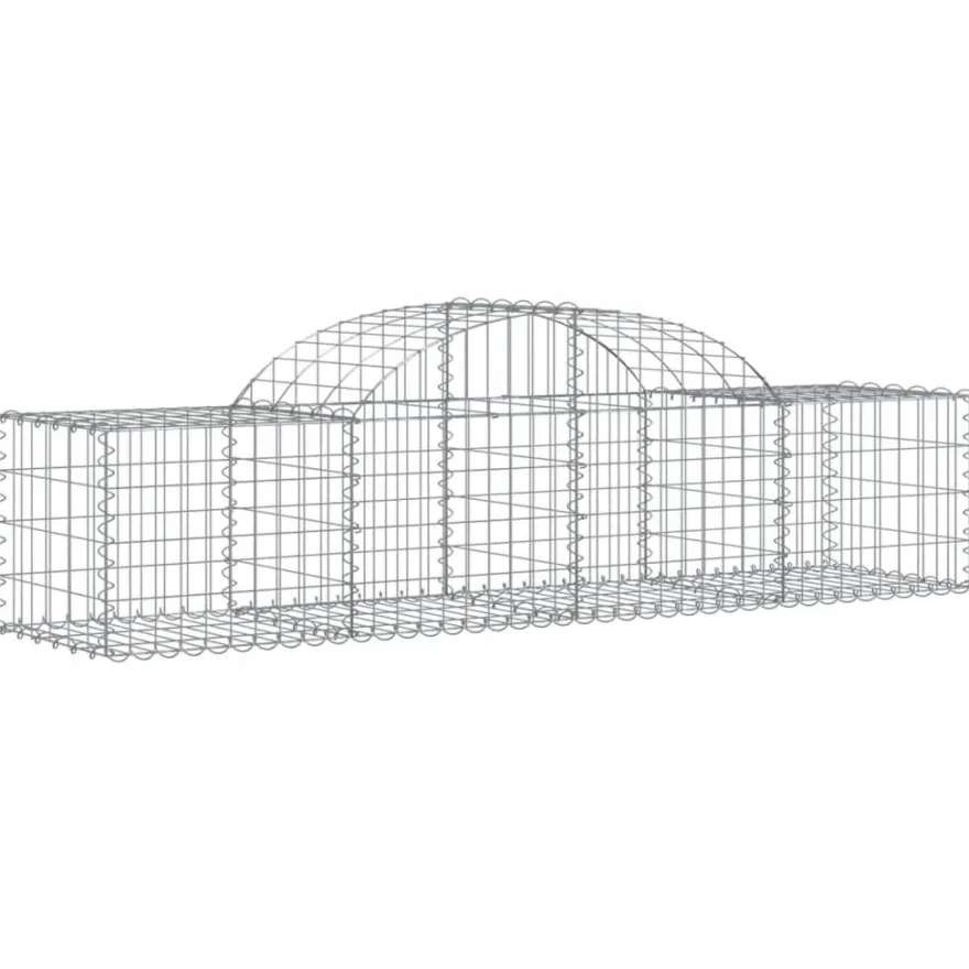 Kaarevat kivikorit, galv.teräs, eri kokoja ja pakkauskokoja