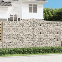 Kaarevat kivikorit, galv.teräs, eri kokoja ja pakkauskokoja