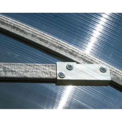 Kaarikasvihuone AB Polar Easy-Up 8 m², 2x4 m, kennolevyllä
