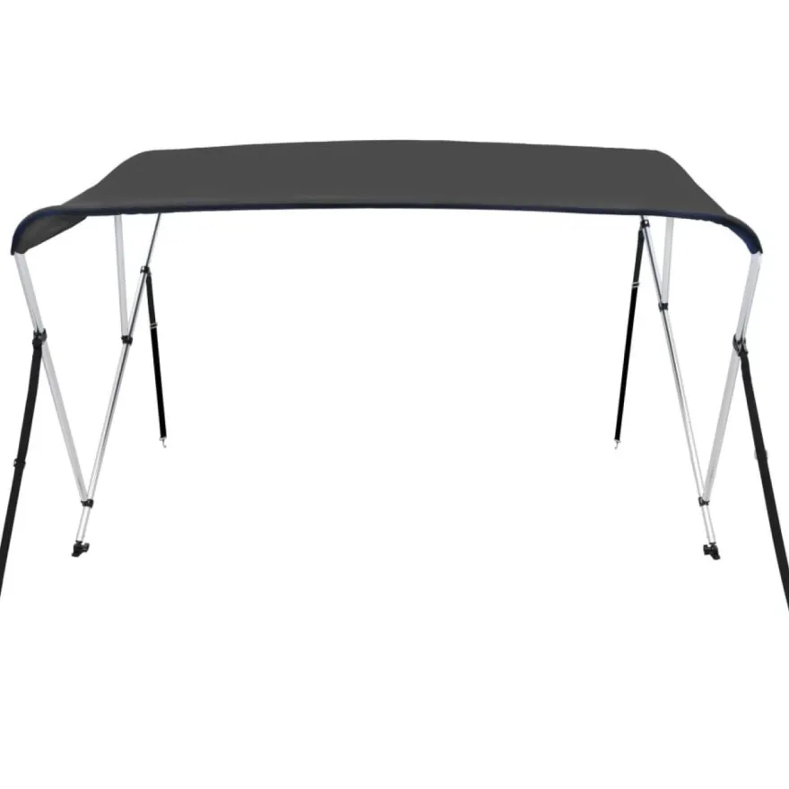 3-kaarinen bimini-kate, antrasiitti 183x180x137 cm