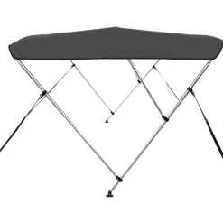 3-kaarinen bimini-kate, antrasiitti 183x180x137 cm
