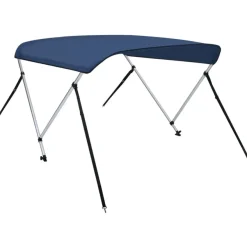 2-kaarinen bimini-kate, laivastonsininen150x120x110 cm