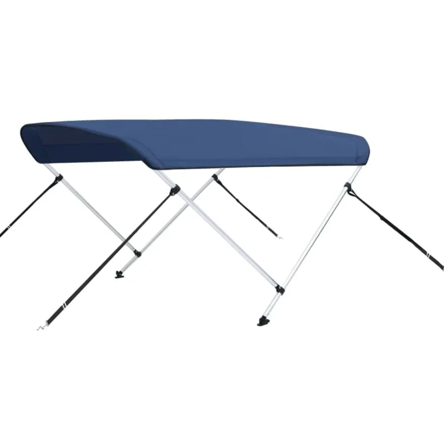 2-kaarinen bimini-kate, laivastonsininen150x120x110 cm