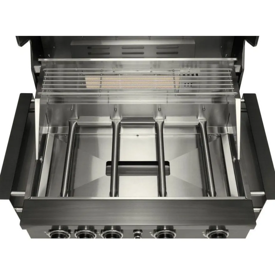 Kaasugrilli Mustang Black Pearl 4 built-in, 4 poltinta, upotettava, musta