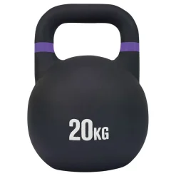 Kahvakuula Tunturi Competition, 20kg, teräs, musta/turkoosi