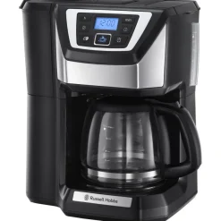 Kahvinkeitin Russell Hobbs kahvimyllyllä Chester Grind & Brew 22000-56, musta/teräs