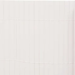 Kaksipuolinen puutarha-aita, 90x500cm, valkoinen