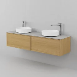 Kaksoisallaskaappi altaalla INR Air Wood 160 E, eri vaihtoehtoja