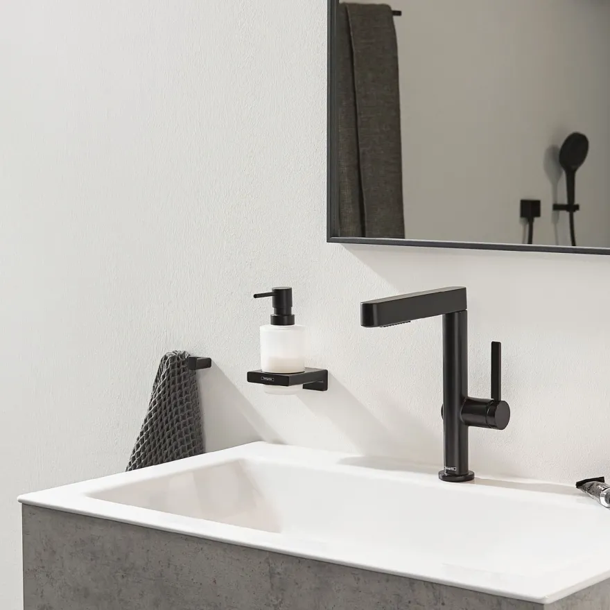 Kaksoispyyhekoukku Hansgrohe AddStoris Q, eri värejä