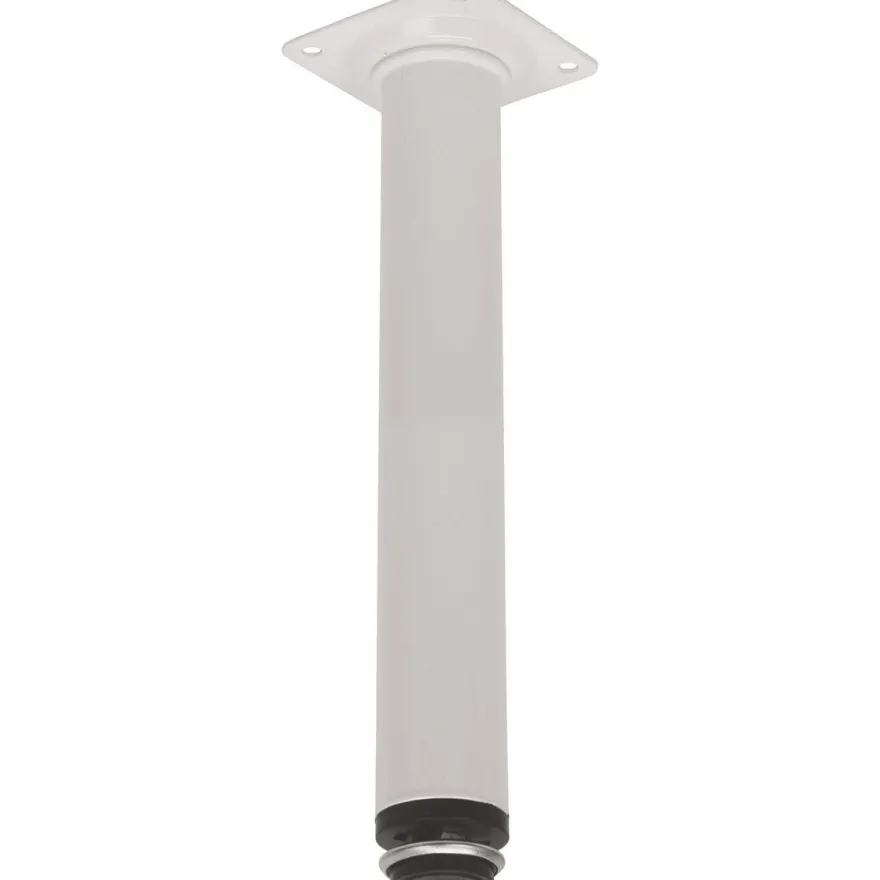 Kalustejalka Pisla, 30x700mm, valkoinen