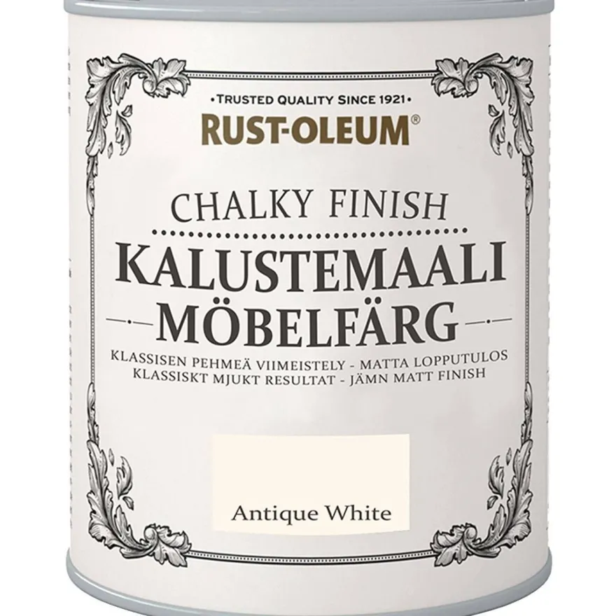Kalustemaali Rust-Oleum Chalky Finish, 750ml, eri värivaihtoehtoja