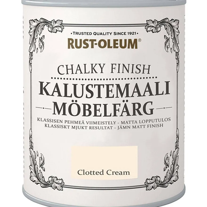 Kalustemaali Rust-Oleum Chalky Finish, 750ml, eri värivaihtoehtoja