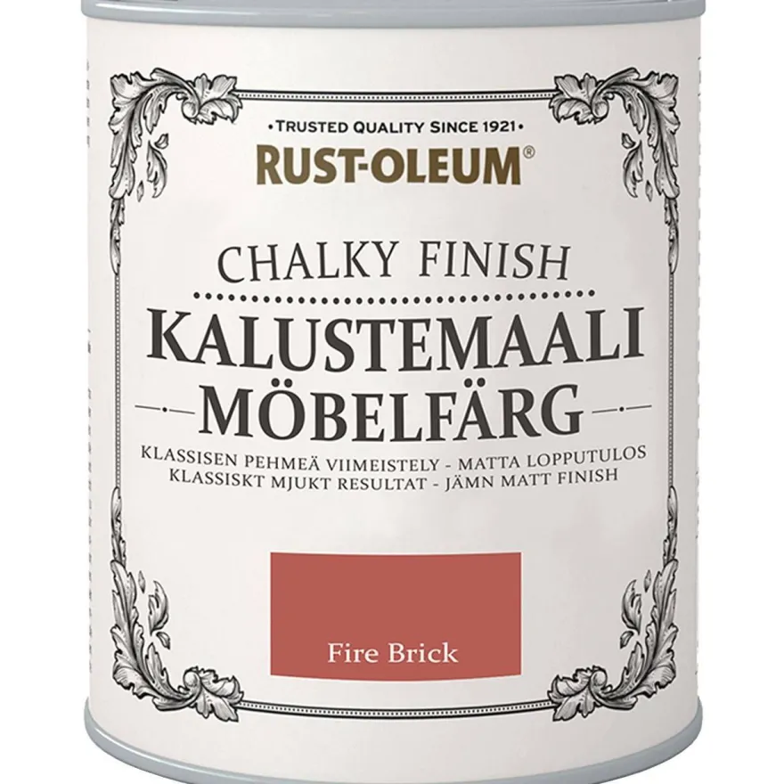Kalustemaali Rust-Oleum Chalky Finish, 750ml, eri värivaihtoehtoja