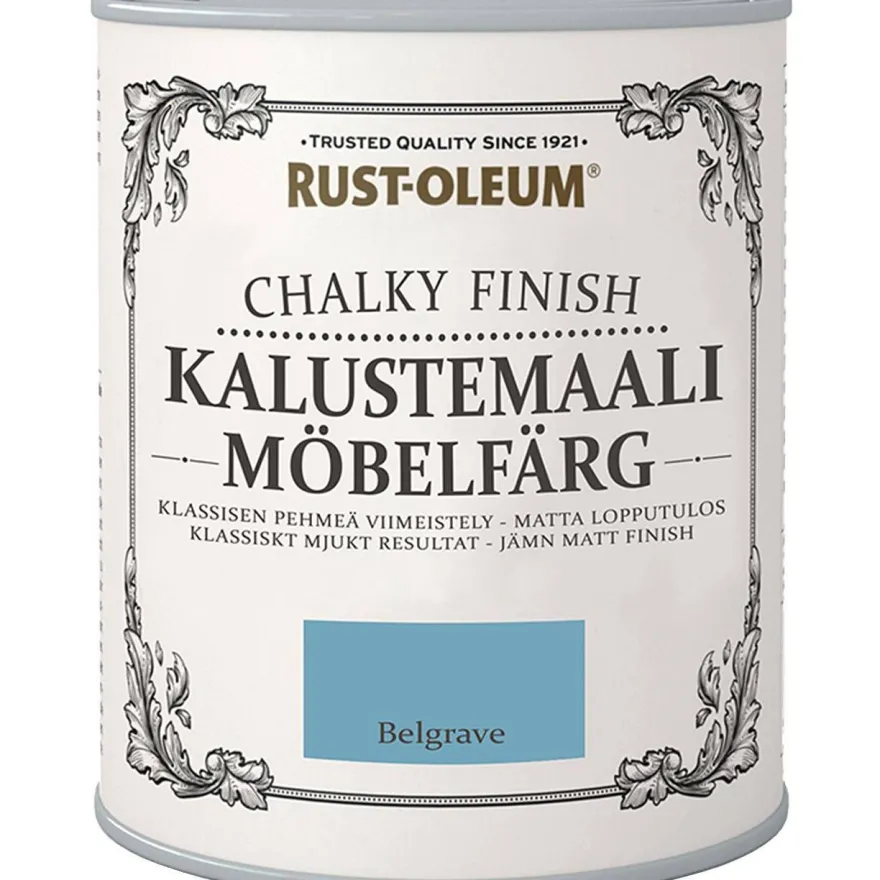 Kalustemaali Rust-Oleum Chalky Finish, 750ml, eri värivaihtoehtoja