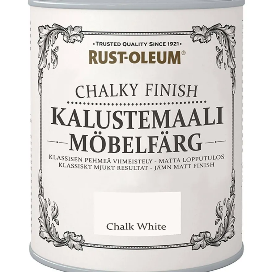 Kalustemaali Rust-Oleum Chalky Finish, 750ml, eri värivaihtoehtoja