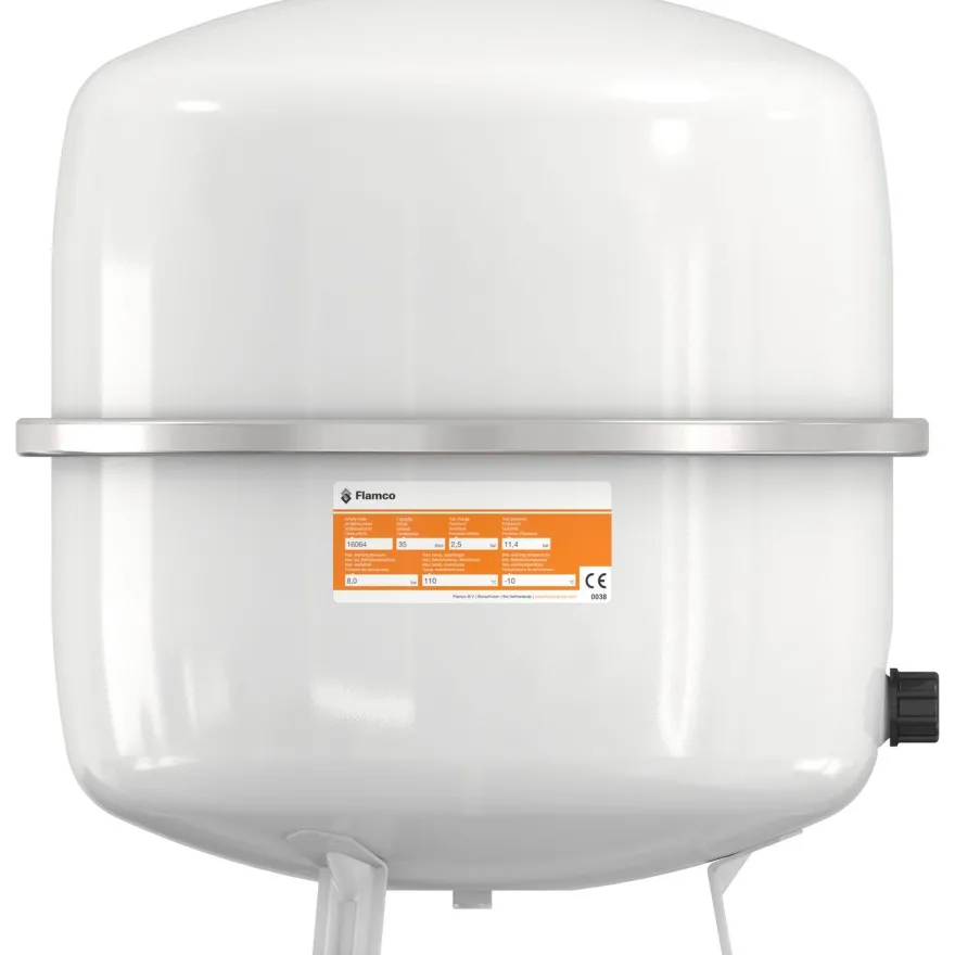 Kalvopaisunta-astia Flamco Flexcon Solar, 8bar, eri kokoja