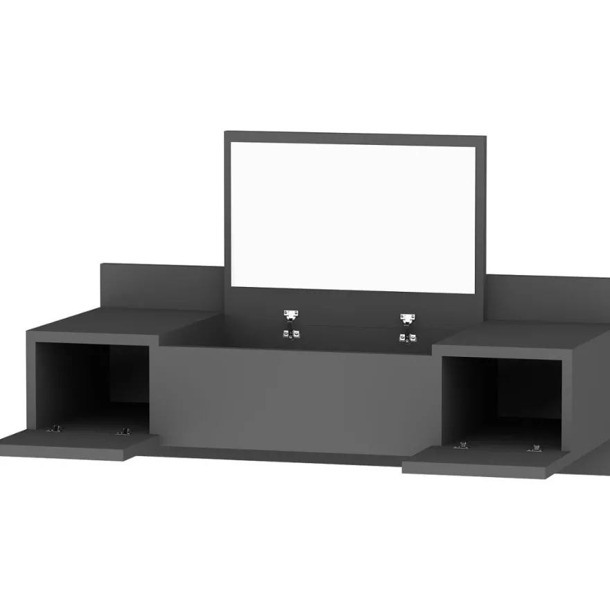 Kampauspöytä Linento Furniture Zakkum, antrasiitinharmaa