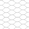Kanaverkko teräs PVC pinnoitteella, silmäkoko 25mm, 25x1.5m, harmaa