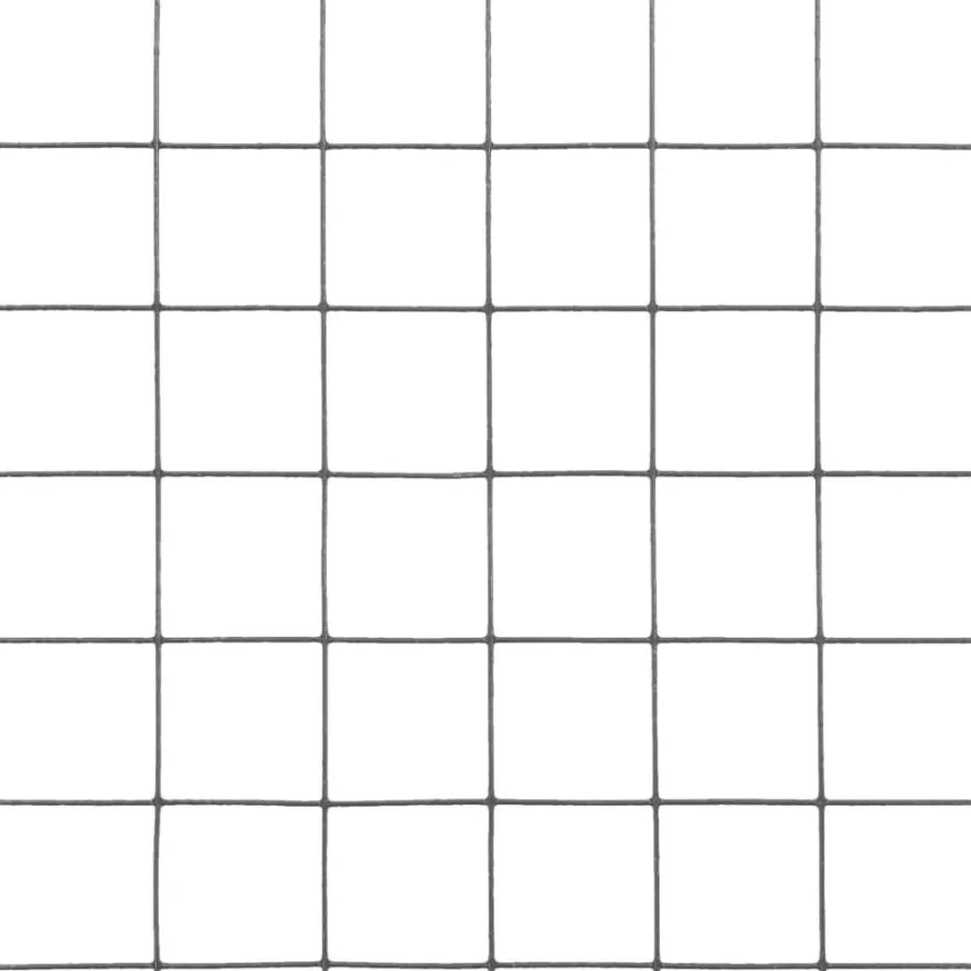 Kanaverkko 25x25mm, galvanoitu teräs, 25x1.5m, harmaa