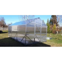 Kasvihuone Ab Polar Classic 2,5m, 4mm polykarbonaatti, eri kokoja
