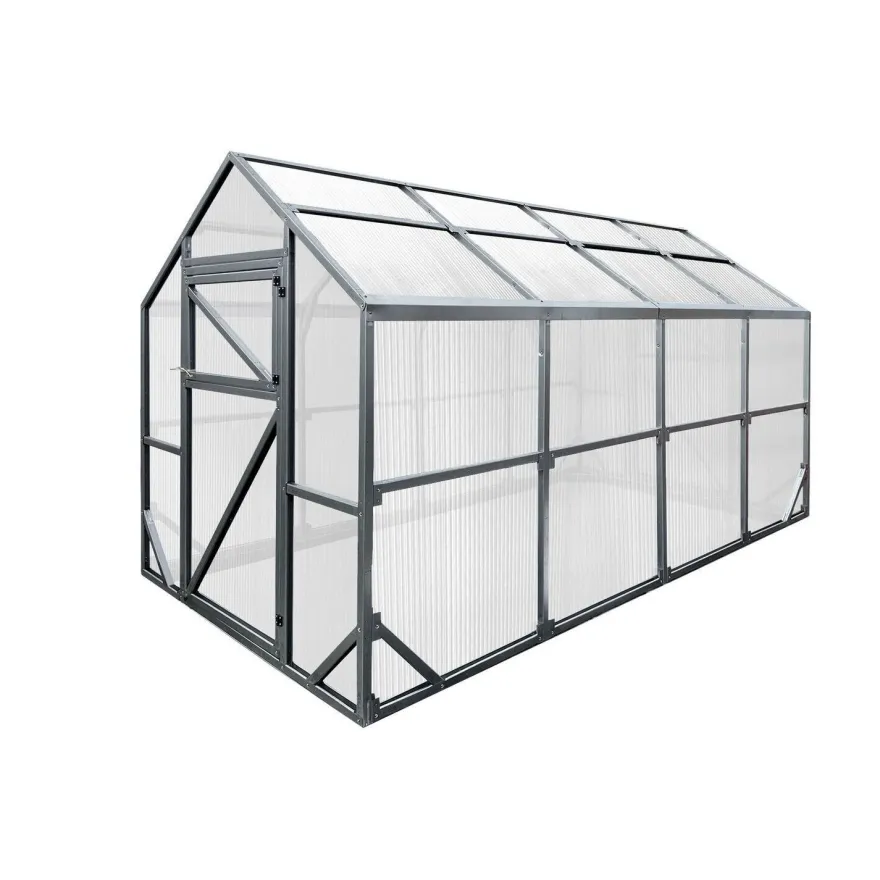 Kasvihuone Ab Polar Classic 2,5m, 4mm polykarbonaatti, eri kokoja