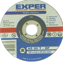 Katkaisulaikka Exper Ø125mm, 2.0mm, metallille