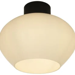Kattoplafondi Aneta Lighting Bell, musta/valkoinen