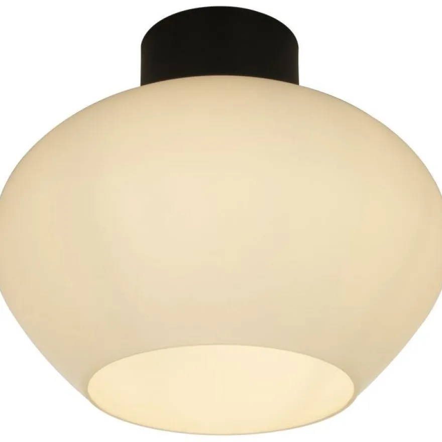 Kattoplafondi Aneta Lighting Bell, musta/valkoinen