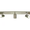 Kattospotti Aneta Lighting Livorno, 3-osainen, suora, IP44, kromi/valkoinen