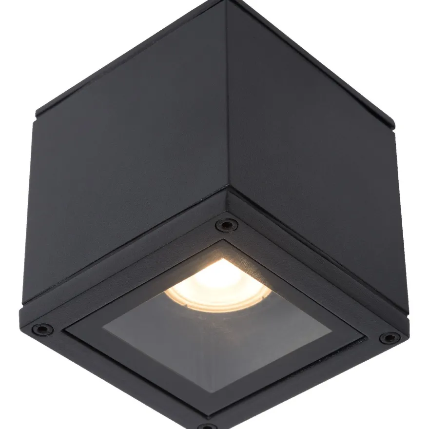 Kattospotti Lucide Aven, 9.3x9.3cm, IP65, eri värejä