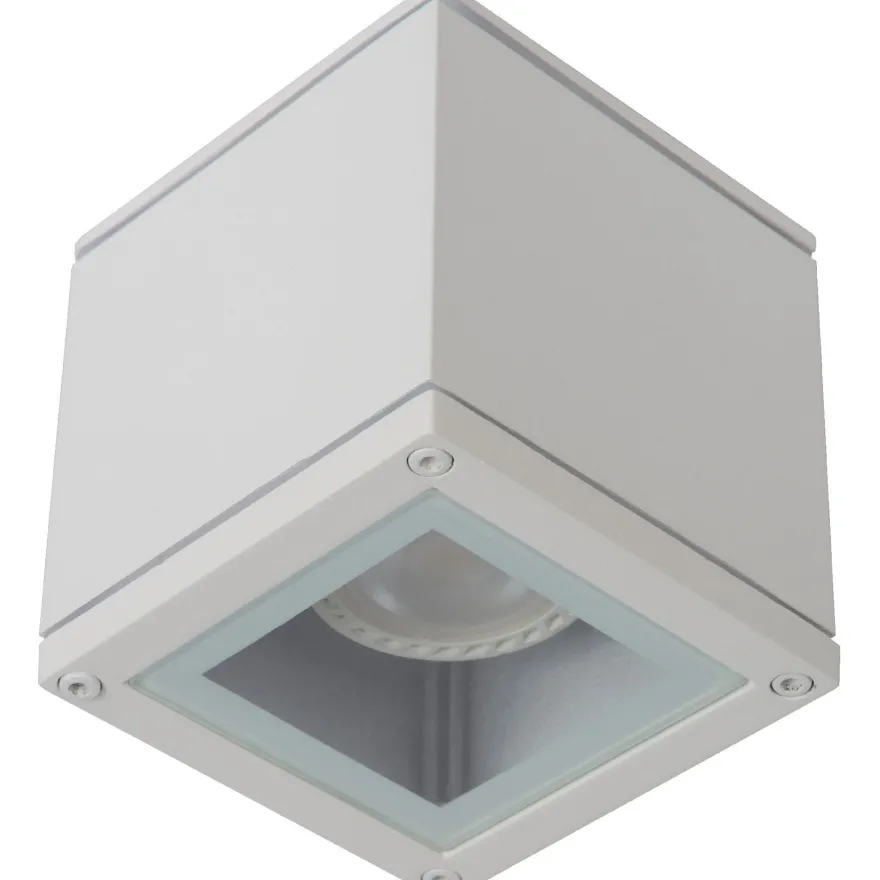 Kattospotti Lucide Aven, 9.3x9.3cm, IP65, eri värejä