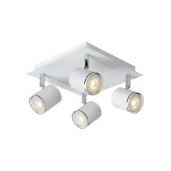 Kattospotti Lucide Rilou, 260x260mm, 4x5W, himmennettävä, valkoinen