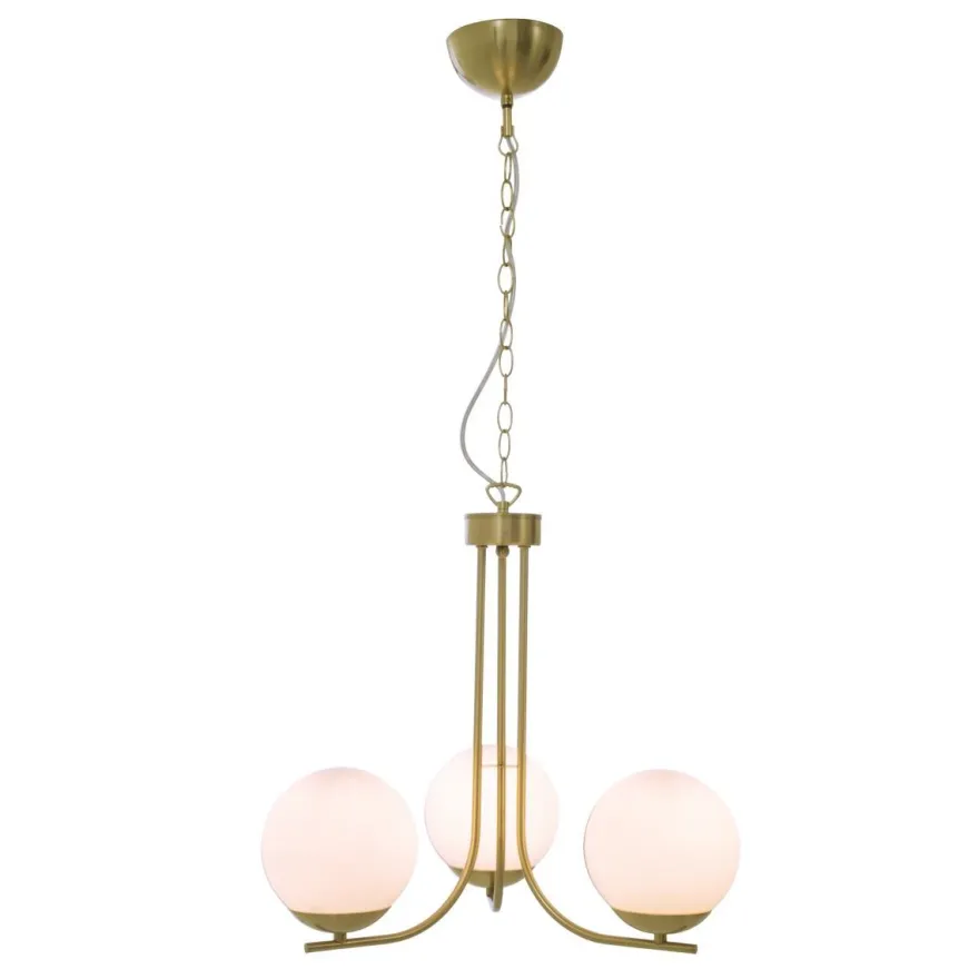 Kattovalaisin Aneta Lighting Orfeus, 3-osainen, mattamessinki