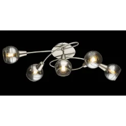 Kattovalaisin Globo Roman, 62.5x37cm, 4W, mattanikkeli