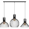 Kattovalaisin Linento Lighting Fellini, 3-osainen, musta