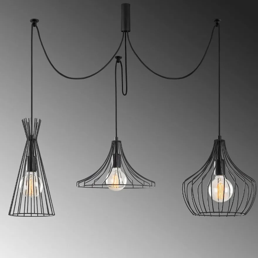 Kattovalaisin Linento Lighting Mezopotamya, 3-osainen, eri värejä