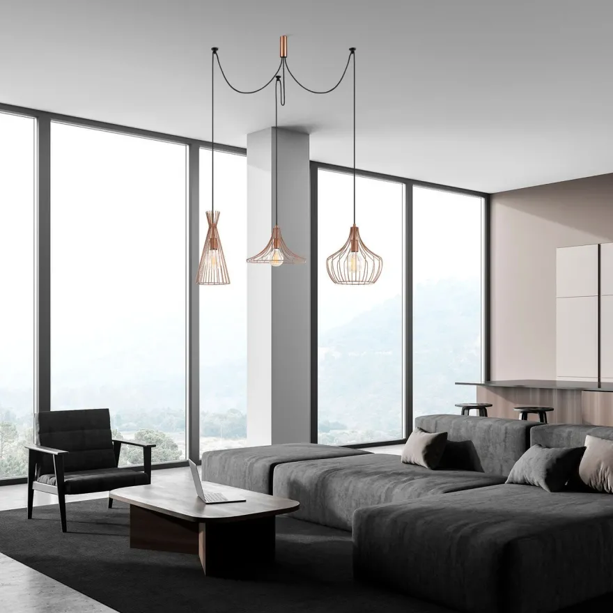 Kattovalaisin Linento Lighting Mezopotamya, 3-osainen, eri värejä