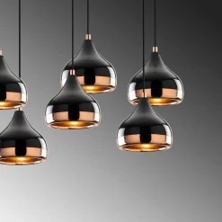 Kattovalaisin Linento Lighting Mint, 7-osainen, musta