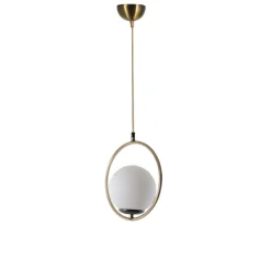 Kattovalaisin Linento Lighting Ring Tekli, valkoinen/kupari