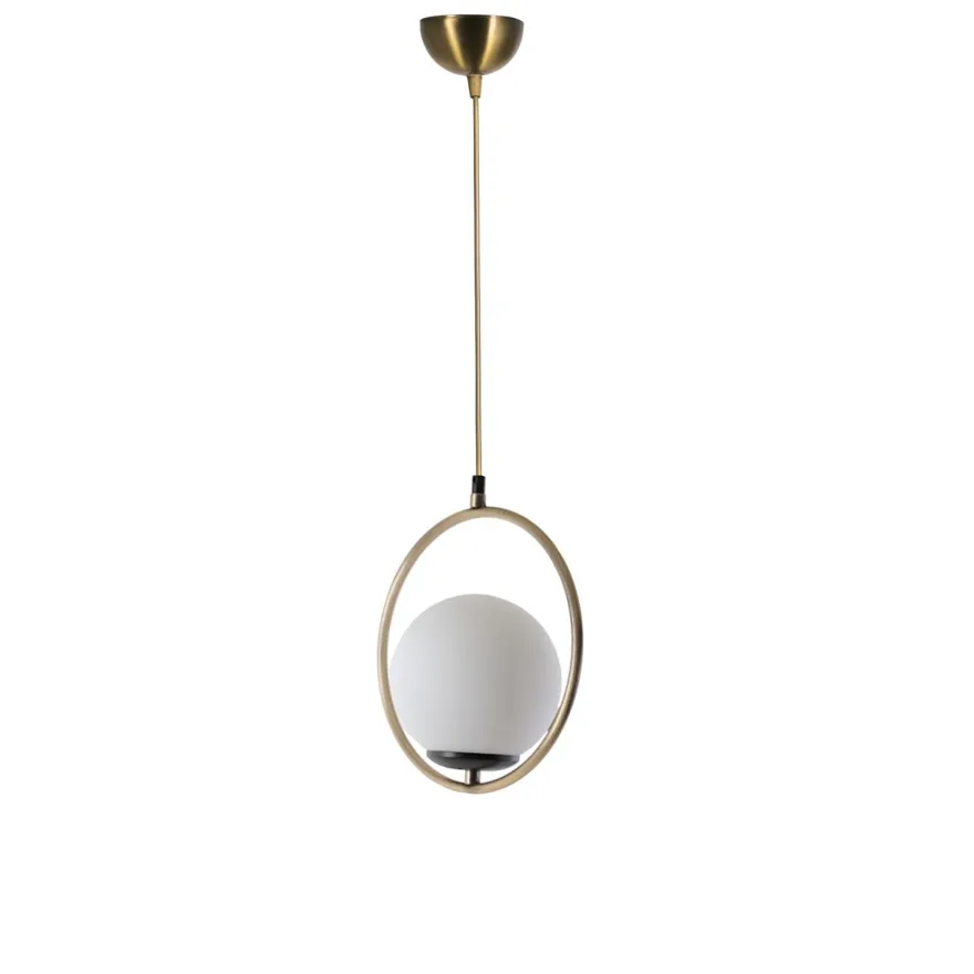 Kattovalaisin Linento Lighting Ring Tekli, valkoinen/kupari