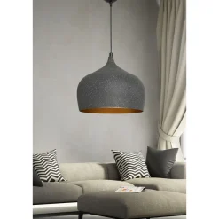 Kattovalaisin Linento Lighting YL549, Ø28cm, harmaa