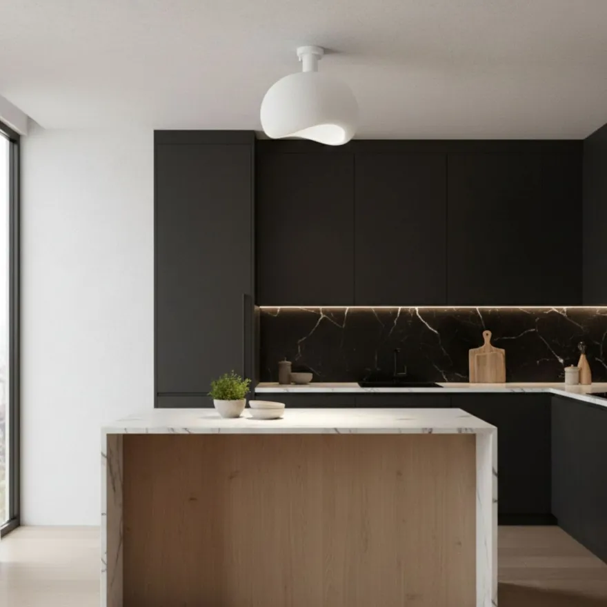 Kattovalaisin Linento Lighting Yontu valkoinen