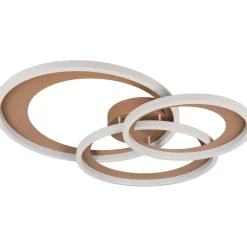 Kattovalaisin Trio Granada, LED, 3-osainen, 71cm, kahvi