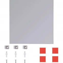 Kehyksettömät palapeilit lasi 8 kpl 20,5 cm