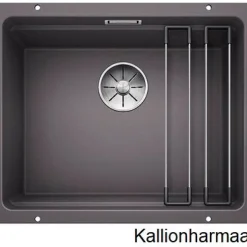 Keittiöallas Blanco Etagon 500-U, 530x460mm, silgranit, altakiinnitettävä, eri värejä