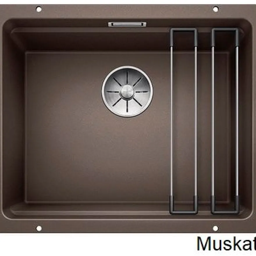 Keittiöallas Blanco Etagon 500-U, 530x460mm, silgranit, altakiinnitettävä, eri värejä
