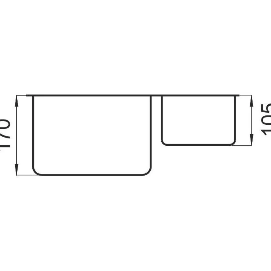 Keittiöallas Lapetek Danex 6-T 630x500mm rst
