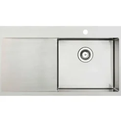 Keittiöallas Lavabo Kubus 900 R Soft, 900x500mm, ruostumaton teräs